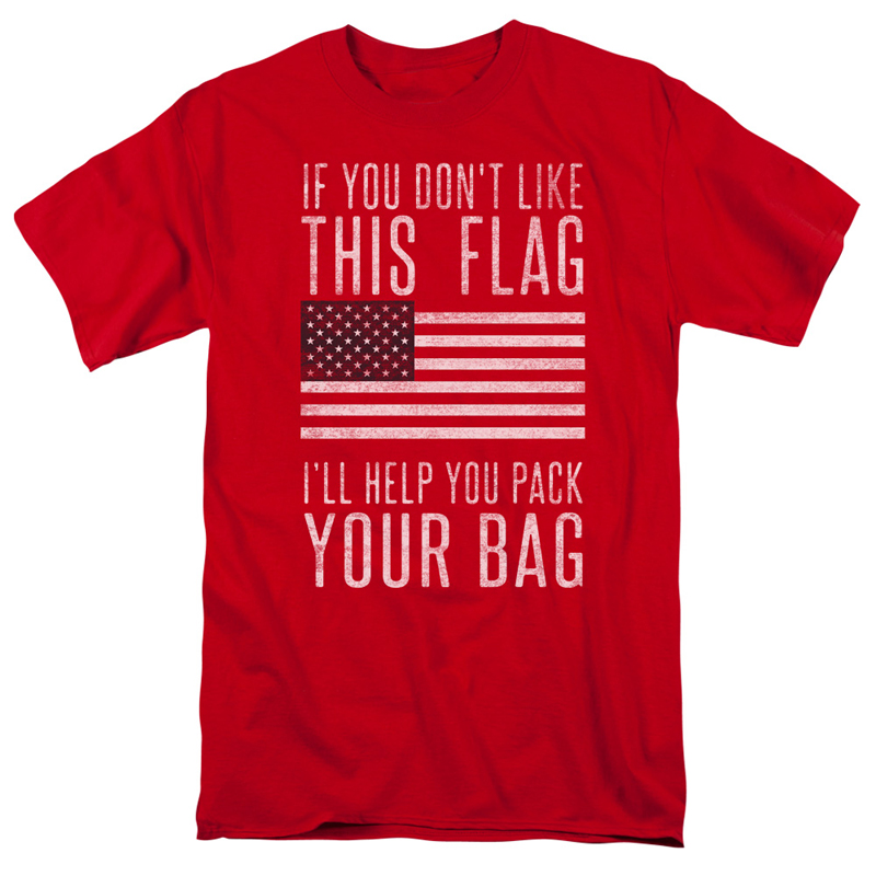 Patriotic Pack Your Bags Red Tshirt Patriotic Pack Your Bags Red Tshirt